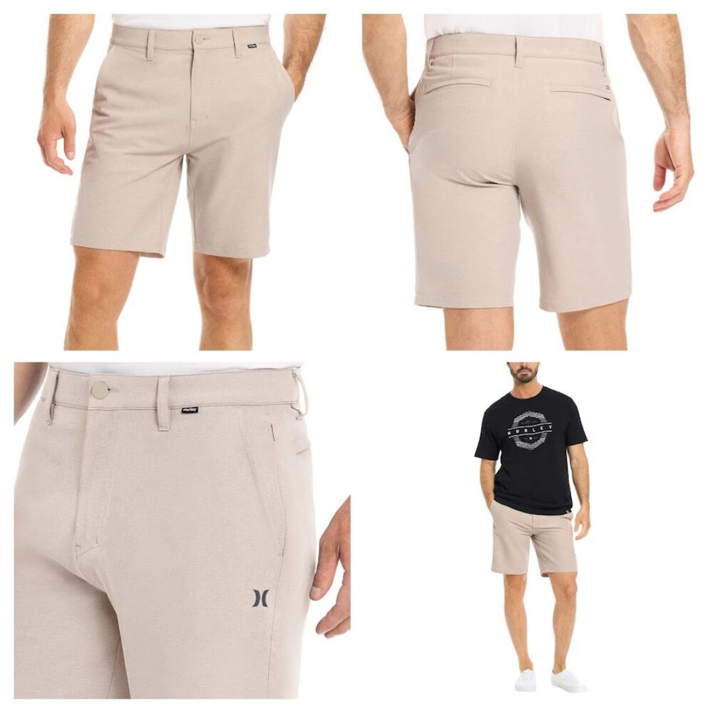 Tan NWT  Hurley Men’s‎ Hybrid Short